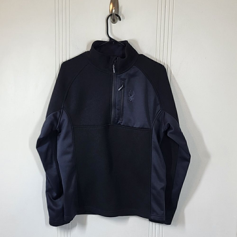 Spyder Men's Black Pullover Sweater